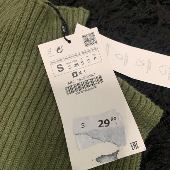 Green top(Zara) - Picture 5 of 6